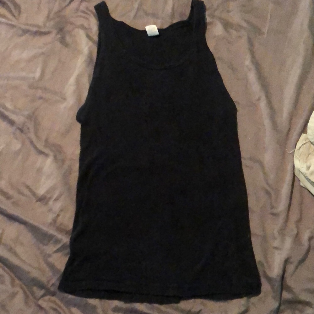 XL black mens tank top. barely used, pretty new. In great condition